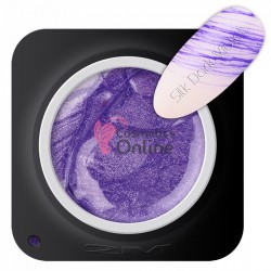 Gel UV 2M Beauty Spider mov Silk Dark Violet, gel panza de paianjen 5 g